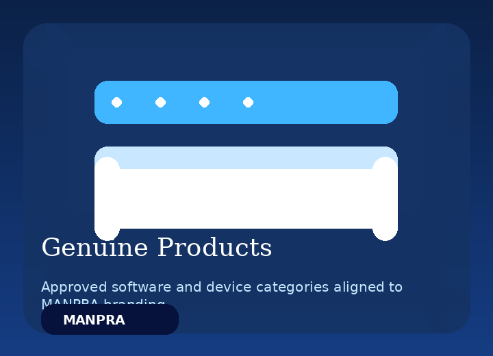 MANPRA genuine products